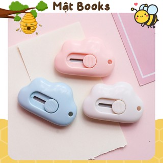 Dao rọc giấy, dao rọc giấy mini hình mây cute dễ thương
