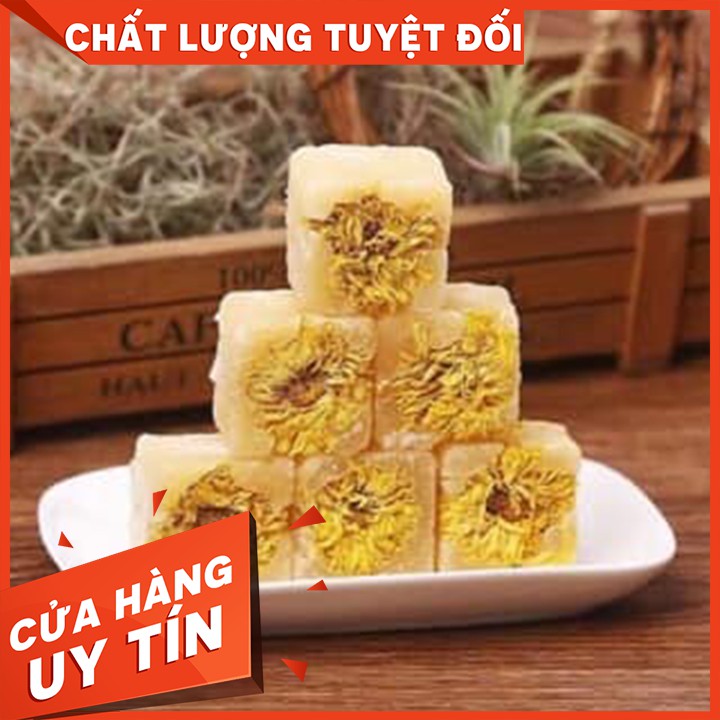 (video + ảnh thật ) trà hoa cúc đường phèn mật ong loại ngon (500g) | BigBuy360 - bigbuy360.vn