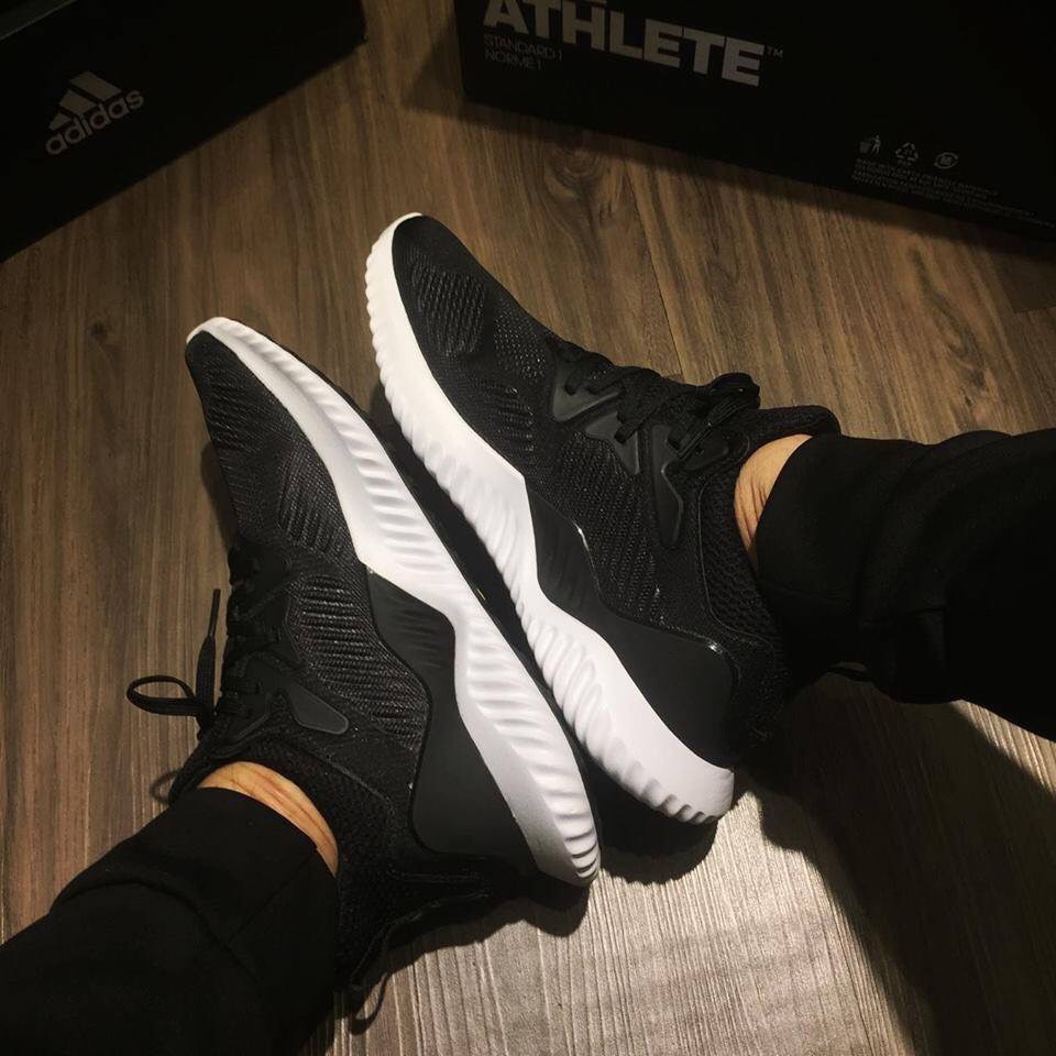 giày adidas alphabouce đen đé trắng :; ` ' . ' ' ' "