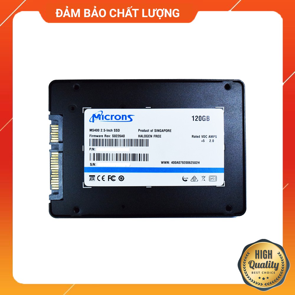 Ổ Cứng SSD 120GB - 240GB MICRONS MS400 2.5" 6Gb/s I Chính Hãng - 36T BH | BigBuy360 - bigbuy360.vn