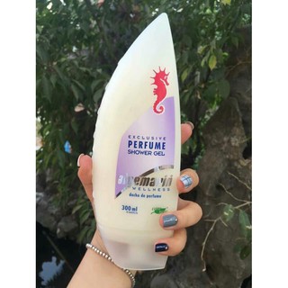 Sữa tắm dưỡng trắng da cá ngựa Algemarin Đức