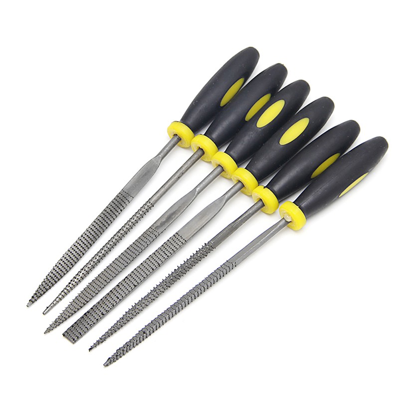 Set 6 Dụng Cụ Mài Gỗ Cầm Tay Mini 140mm