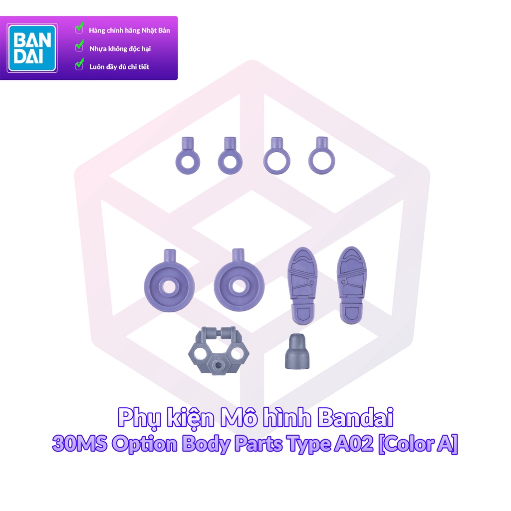 Phụ kiện Mô hình Bandai 30MS Option Body Parts Type A02 [Color A] 1/144 [30MS]