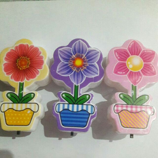 Đèn ngủ hình chậu hoa thật đáng yêu