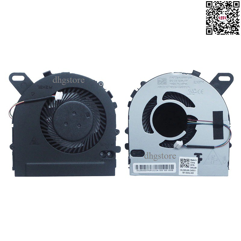 Fan quạt tản nhiệt CPU laptop Dell Inpiron 15-7560 7572 Vostro 5468 5568 V5468 V5568