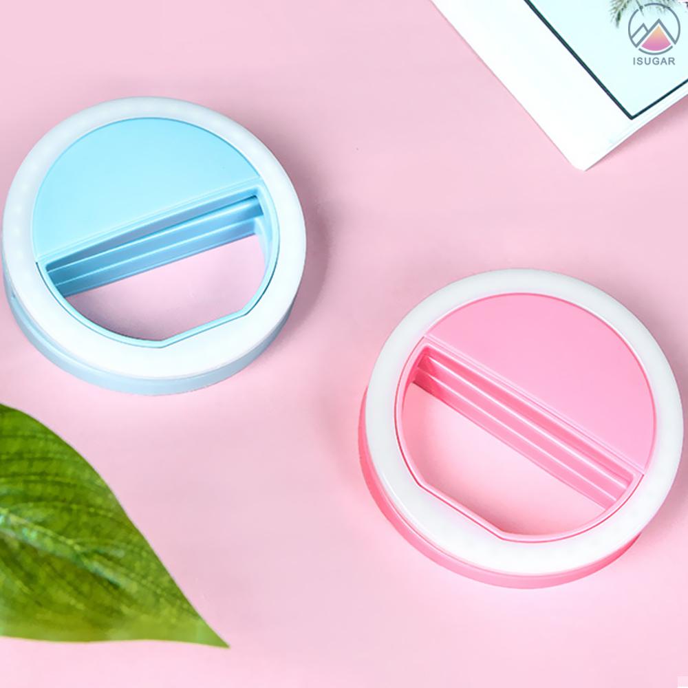 Đèn Led Tròn Kẹp Điện Thoại Hỗ Trợ Chụp Ảnh Selfie | BigBuy360 - bigbuy360.vn