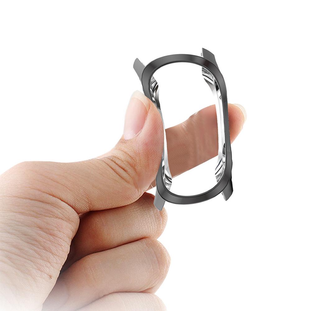 Ốp Bảo Vệ Bằng TPU Mềm Mạ Điện Cho Garmin Forerunner 245 / Forerunner 245