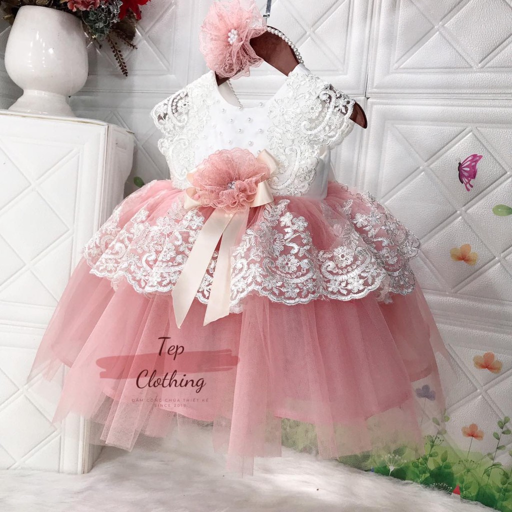CATIE Đầm Công Chúa Xoè Phồng Cho Bé by TepClothin