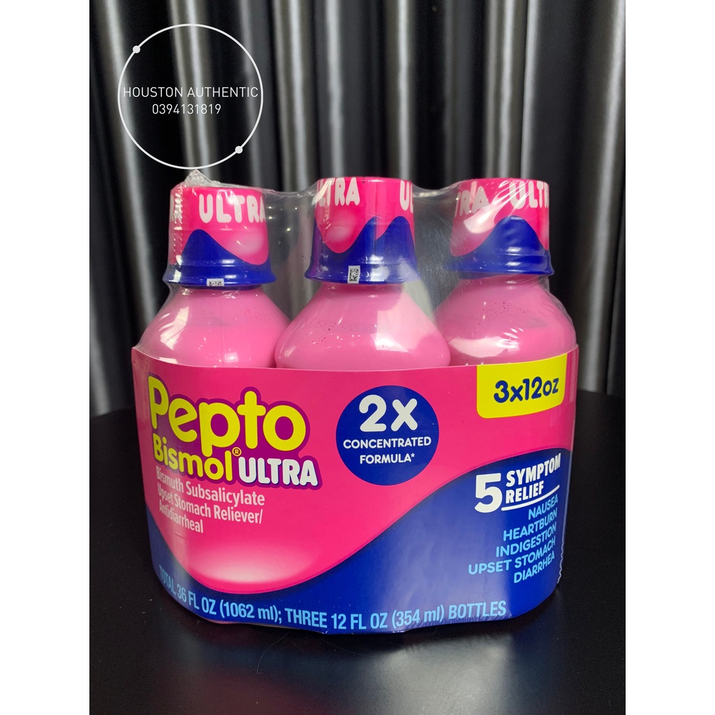 Siro Pepto Hỗ trợ tiêu hóa dạ dày Pepto Bismol 354ml _ Live mua hàng tại Mỹ