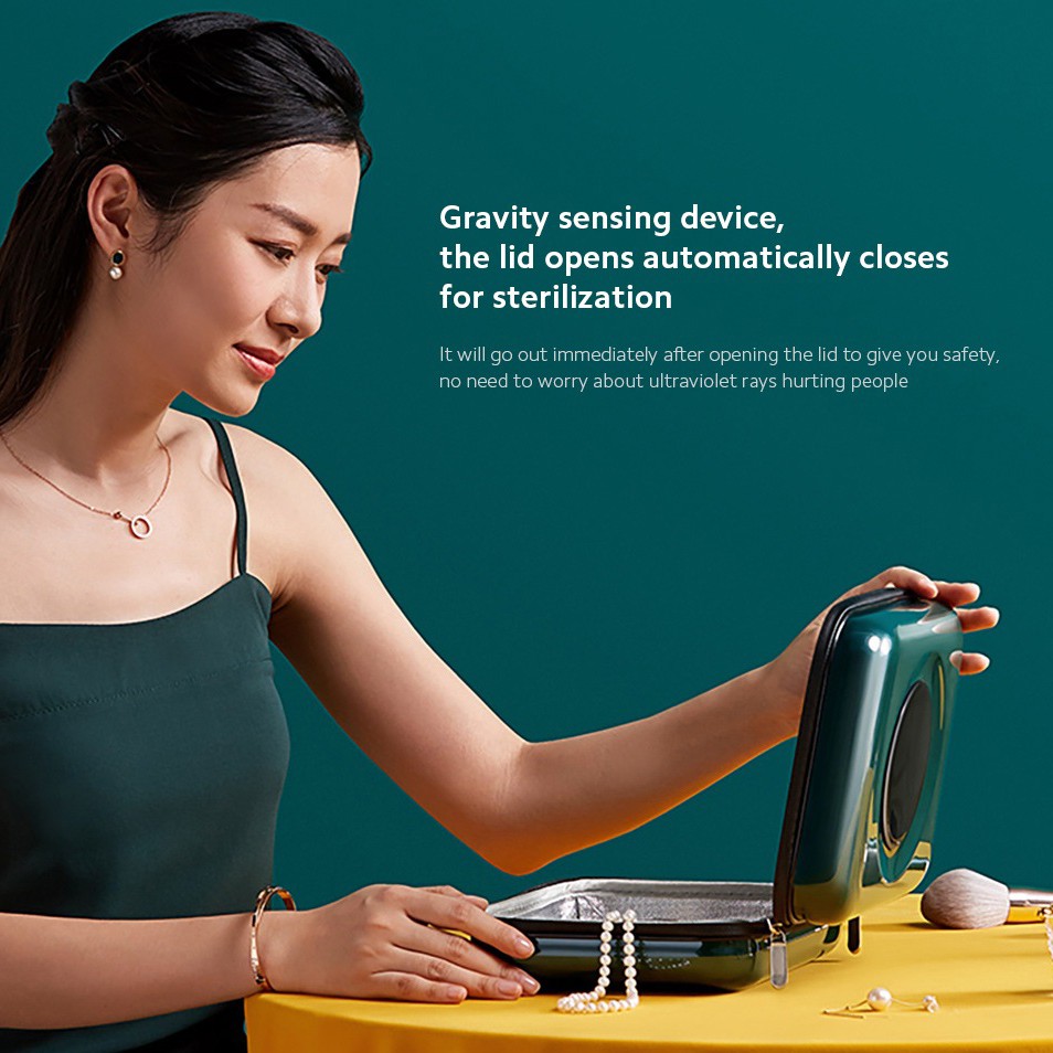 Xiaomi Youpin From   Xiaoda Máy Khử Trùng Thông Minh Chiếu Tia UV Có Màn Hình Cảm Ứng Chống Thấm Nước