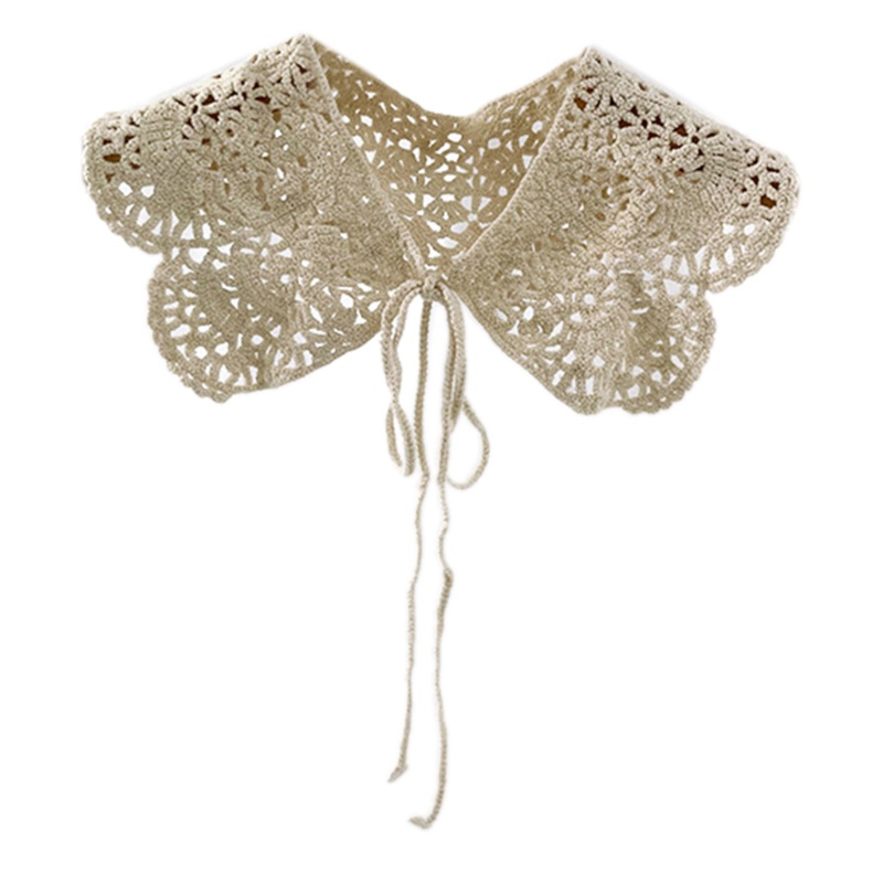 Phụ kiện trang trí cổ áo sơ mi kiểu ren đan móc thời trang mùa hè cho nữ
 | BigBuy360 - bigbuy360.vn