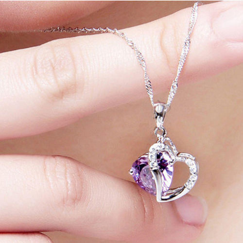 PATH Fashion Necklace Women Chain Pendant Heart|Stylish|Lady|Jewelry/Multicolor