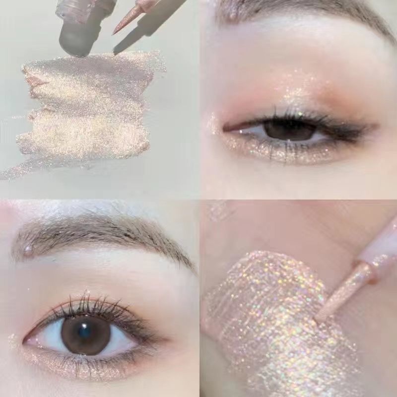 Phấn mắt dạng lỏng HLLR ánh kim tuyến lấp lánh không thấm nước