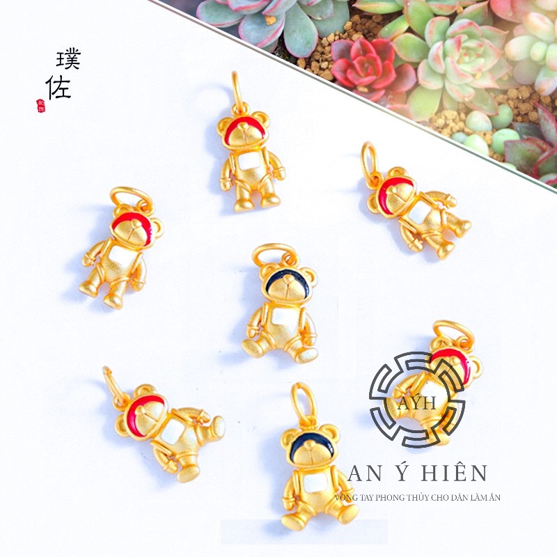 Charm Gấu phi hành gia #C478 ( An Ý Hiên)