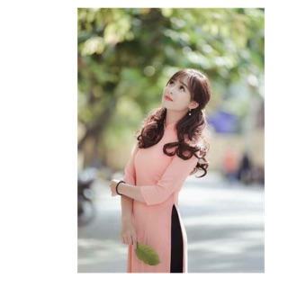 Áo dài nữ sinh viên 4 tà