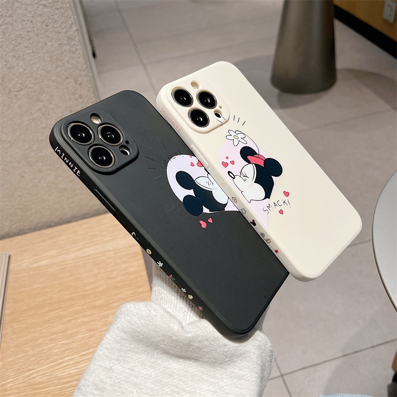 DISNEY Ốp Điện Thoại Silicon Mềm Chống Sốc In Hình Hoạt Hình Cho iphone 11 pro max 12 13 pro max Xs max XR 7 / 8 plus se2020