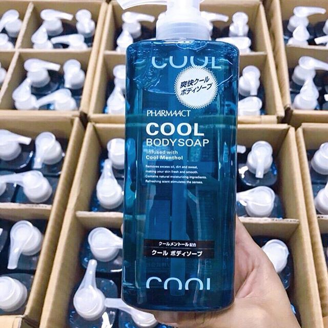 Sữa tắm Nam Mát Lạnh Cool Super Extra Xanh Lá 600ml