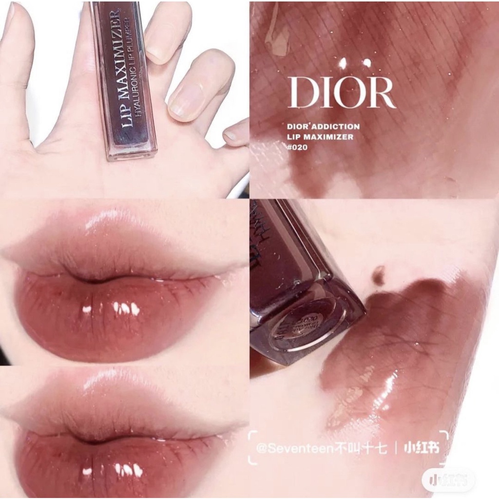 Son Dưỡng Môi Dior Addict Lip Maximizer Mini 2ml màu 020 - Nâu đỏ đất |  Shopee Việt Nam