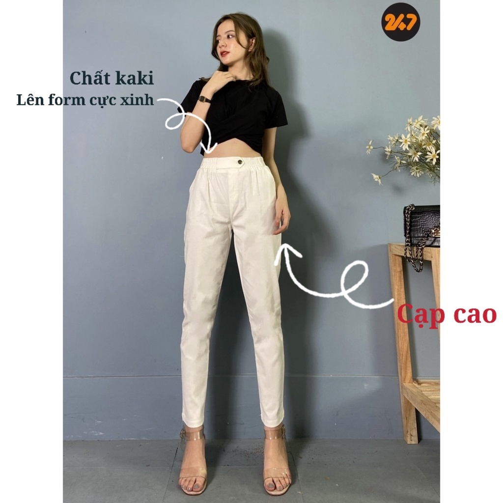 QUẦN BAGGY KAKI TỰ SẮN ỐNG