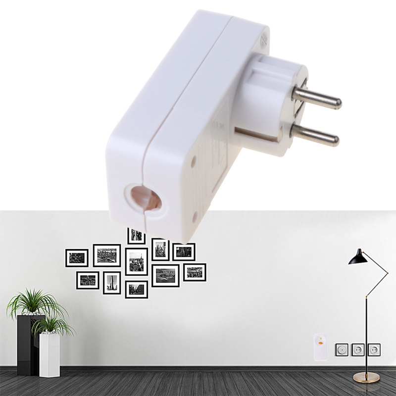 Ổ Cắm Điện EU An Toàn Cho Sân Vườn