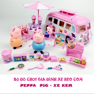 Bộ đồ chơi gia đình heo con Peppa Pig Picnic dã ngoại