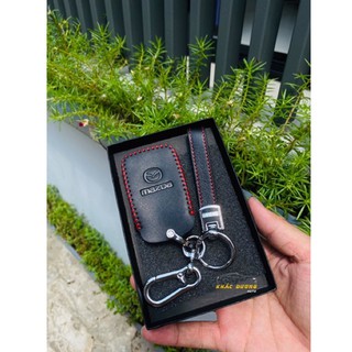 [Nhập mã - INPU16APR - GIẢM 20K] Bao da móc chìa khóa Mazda 3 Mazda CX30 sang trọng
