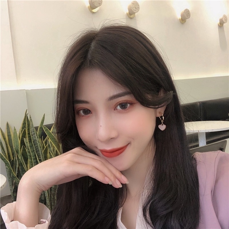 Khuyên Tai Hình Chữ C Màu Kẹo Ngọt Thời Trang Hàn Quốc Cho Nữ