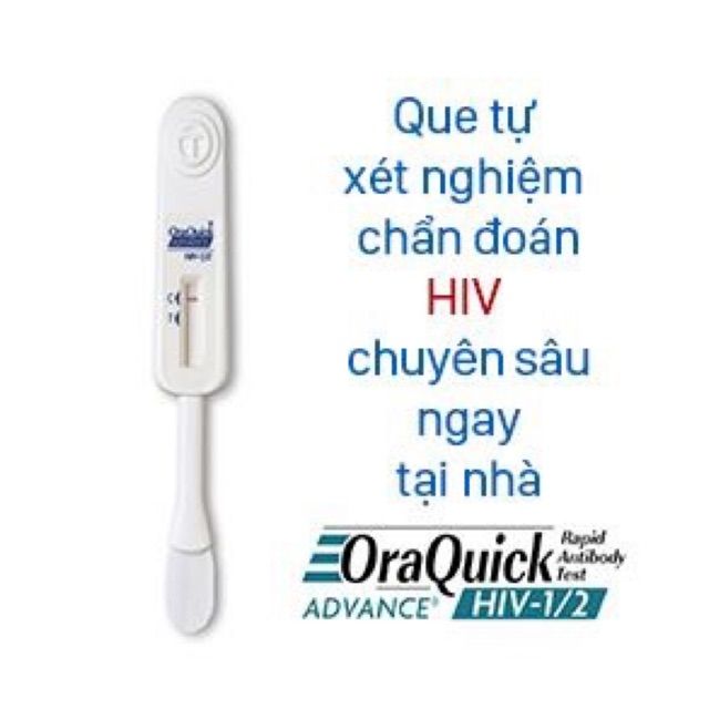 {HSD:4/2022} Bộ xét nghiệm HIV nhanh tại nhà OraQuick, Fastep, Determine, SD nhập khẩu cho kết quả chính xác cao