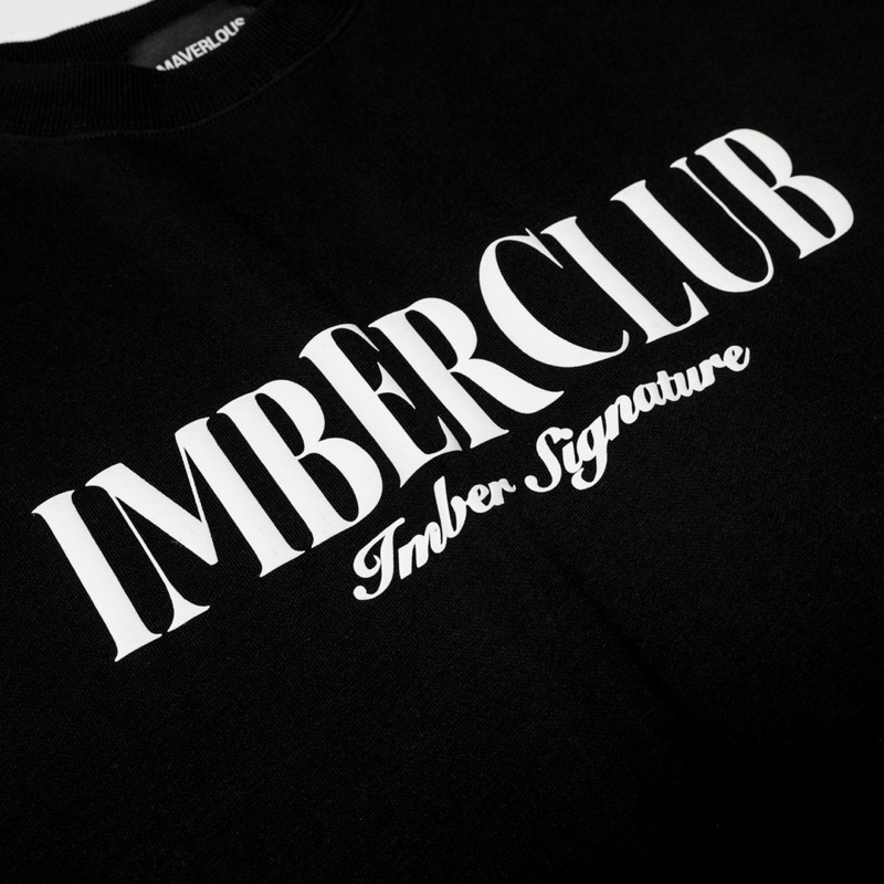 IMBER SIGNATURE SWEATER / BLACK