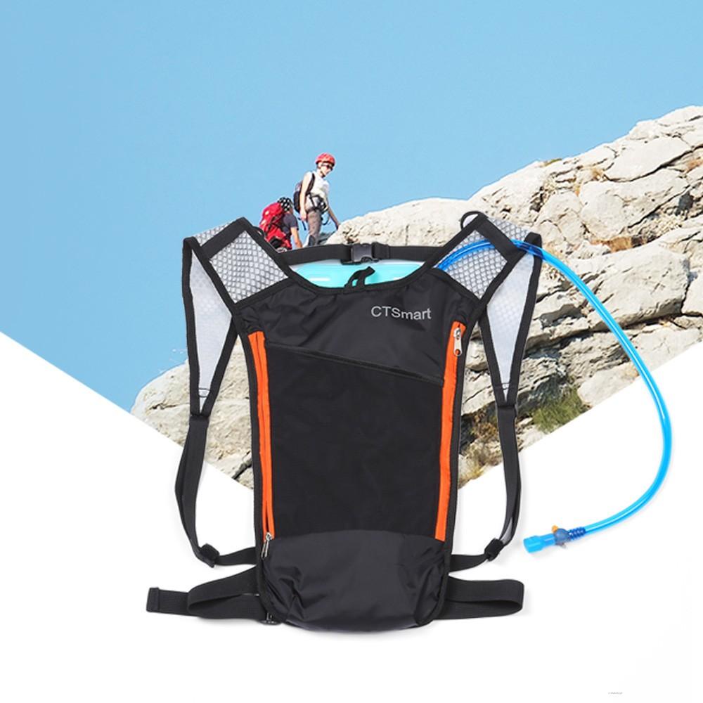 Outdoor Camping Mountaineering Waterproof 5L Bicycle Backpack with 2L Water Bag clownfish.vn