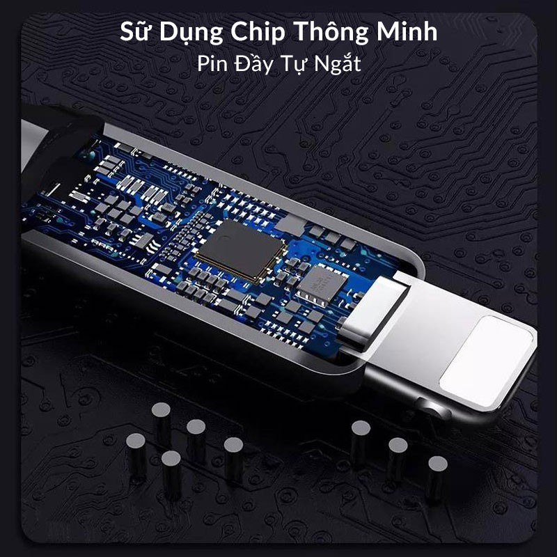 Dây Sạc Iphone Chính Hãng REMAX Rc 123I Tích Hợp Đèn Led Sạc Nhanh 2.4A Độ Dài 1m Chống Đứt Gãy Njoyshop