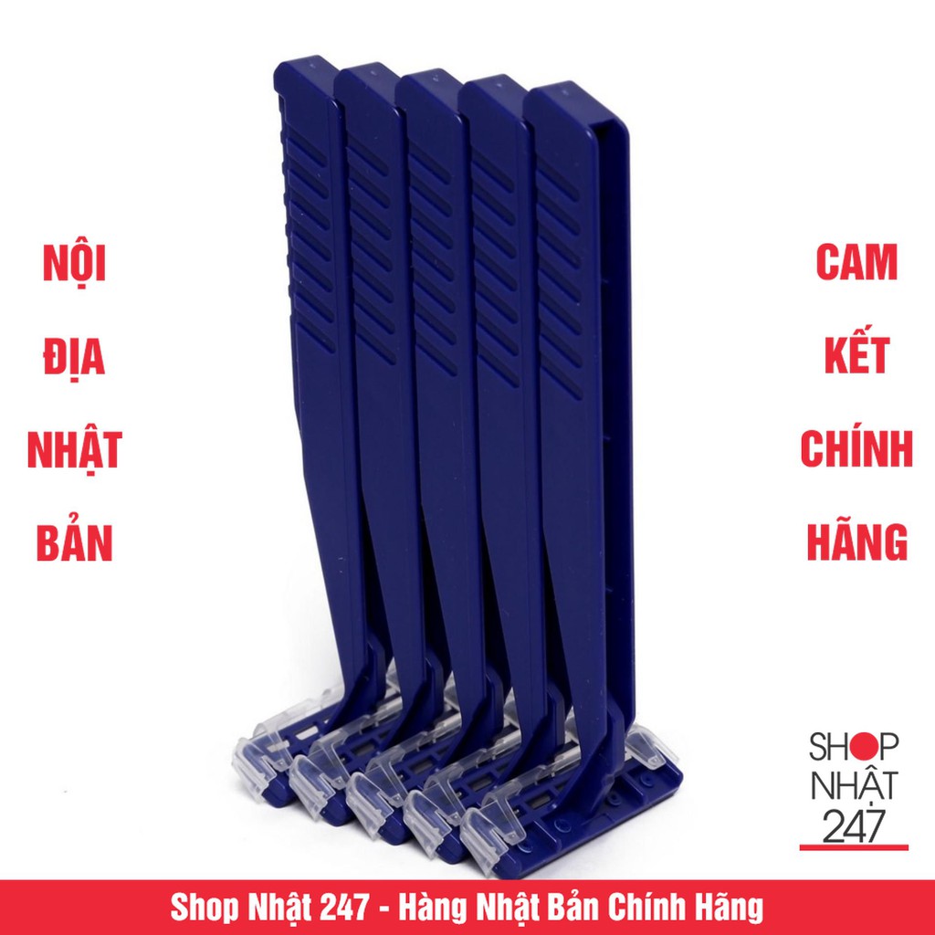 Set 5 dao cạo râu KAI cho nam Nội địa Nhật Bản