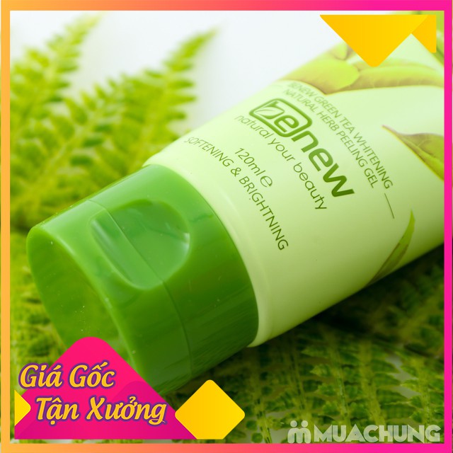 [Tẩy tế bào chết] Tẩy da chết trà xanh Benew Green Tea Peeling Gel Cao cấp Hàn Quốc 120ml - Hàng chính hãng