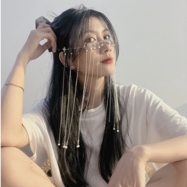 Mạng che mặt cổ trang - Phụ kiện cổ trang chụp ảnh