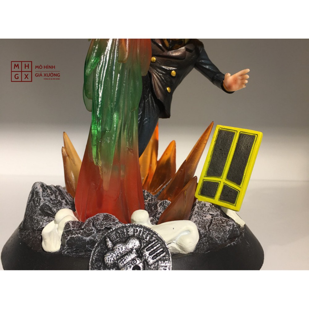 Mô Hình Vinsmoke Sanji Hắc Cước (Chân Đen) Trạng thái chiến đấu Cao 18cm - Tượng Figure One Piece