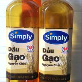 Dầu Gạo Simply 1L