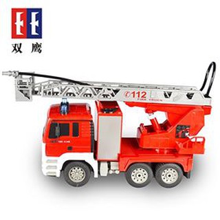 Phun nước thật : mô hình xe cứu hỏa đồ chơi xe cứu hỏa e227