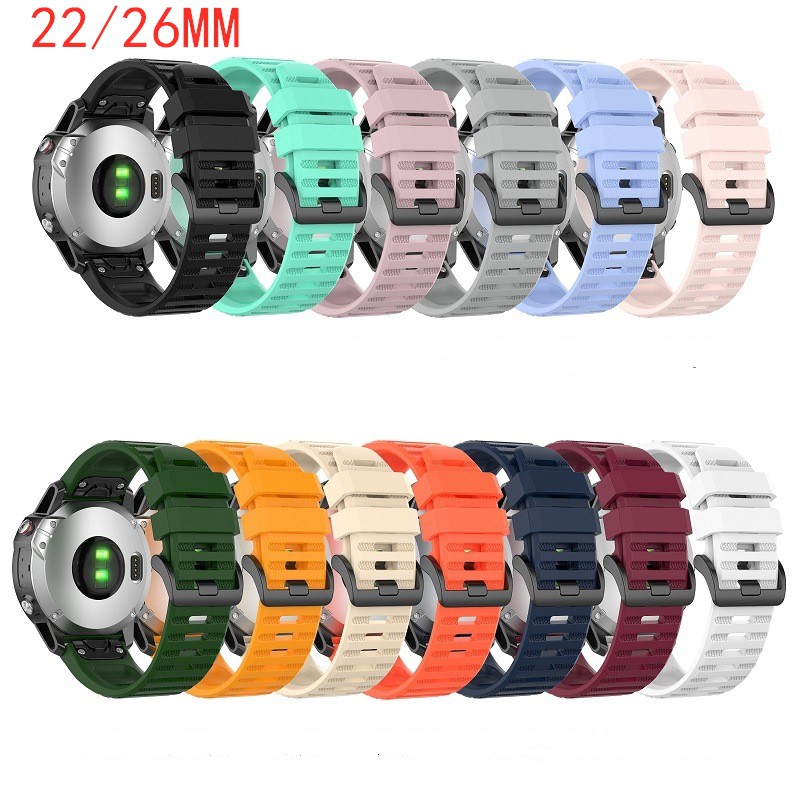 Dây Đeo Thay Thế 20Mm / 22MM / 26mm Cho Đồng Hồ Garmin Fenix 7 7s 6x / 6S Pro Garmin 5X 935 945