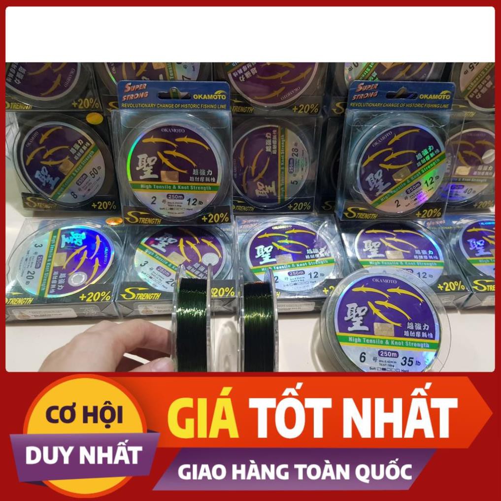 [ Xả Nhanh] Cước 4 Con Cá Cơm 250m