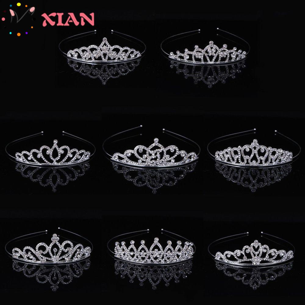 Xiantin Vương Miện Cài Tóc Cô Dâu Sang Trọng