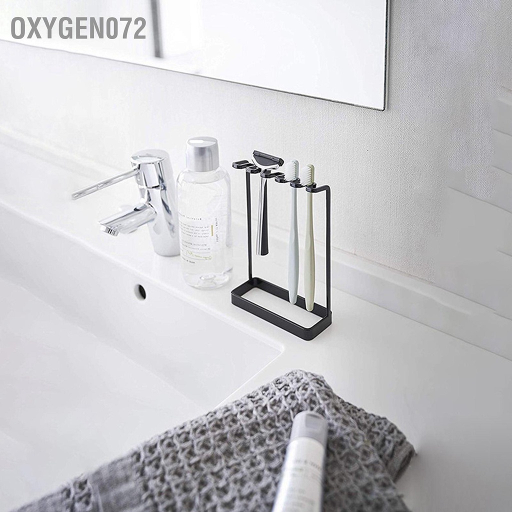 HÀNG SẴN  Giá để bàn chải đánh răng bằng sắt Chống rỉ cho phòng tắm khách sạn ký túc xá Oxygen072