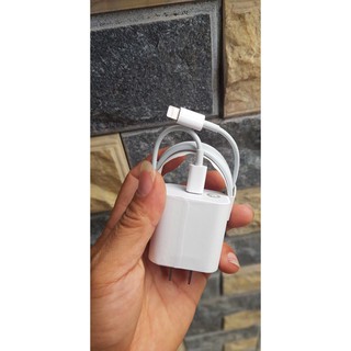 Combo bộ củ + cáp sạc nhanh USB-C 20W cho iPhone/iPad hàng zin Fullbox