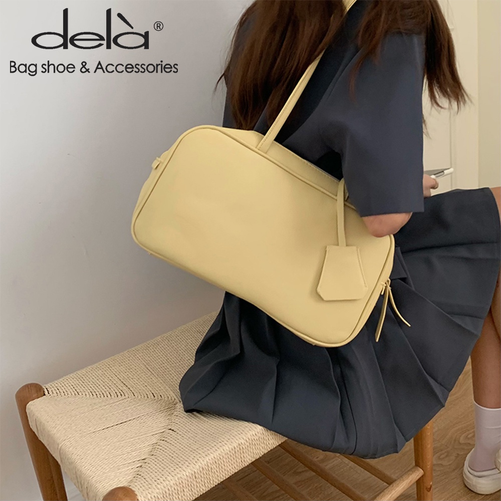 Dela niche Túi tote Đeo Vai Sức Chứa Lớn Giản Dị Hàng Mới