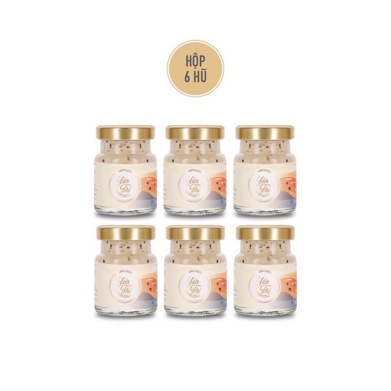 YẾN CHƯNG HẠT CHIA - YẾN THỊ - YẾN HŨ NGUYÊN CHẤT - YẾN TƯƠI CHƯNG SẴN - Hũ yến 12gram 70ml