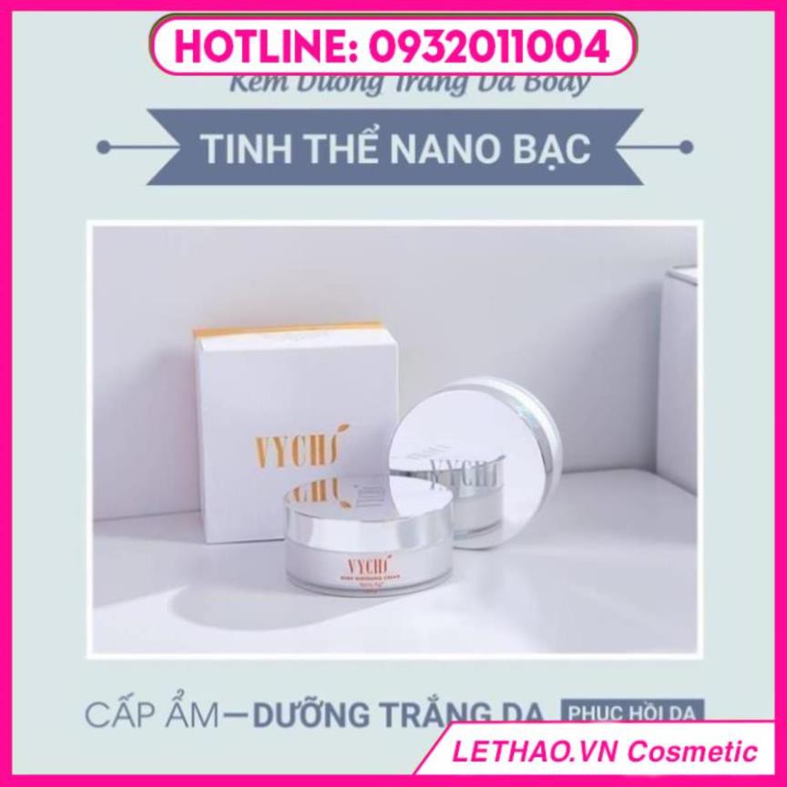 [CHÍNH HÃNG] Kem body Nano Body Whitening Cream - Kem dưỡng trắng da body tinh thể Nano - Vychi