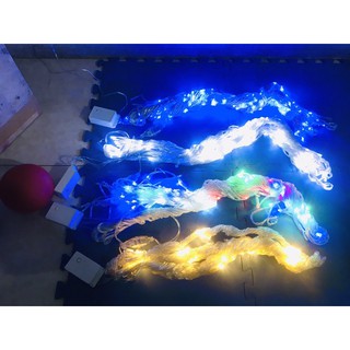 Đèn led rèm, mành led 3x3m 10 sợi ///