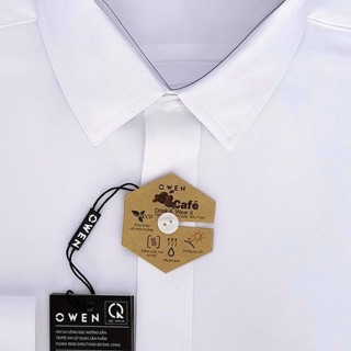 Áo sơ mi trắng Owen cao cấp