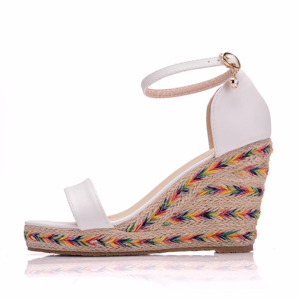 SANDAL ĐẾ XUỒNG TRẮNG | ĐẾ NHIỀU MÀU