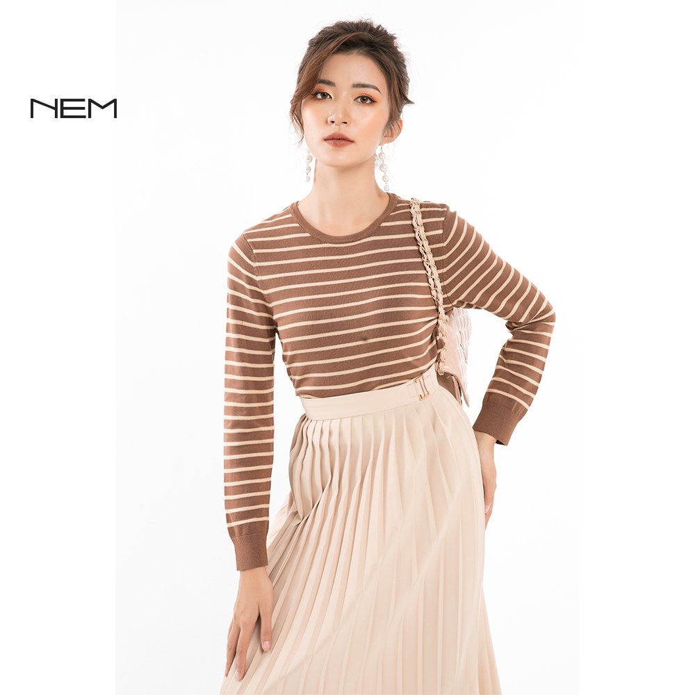 Áo len nữ thiết kế NEM Fashion AL62226 màu tím