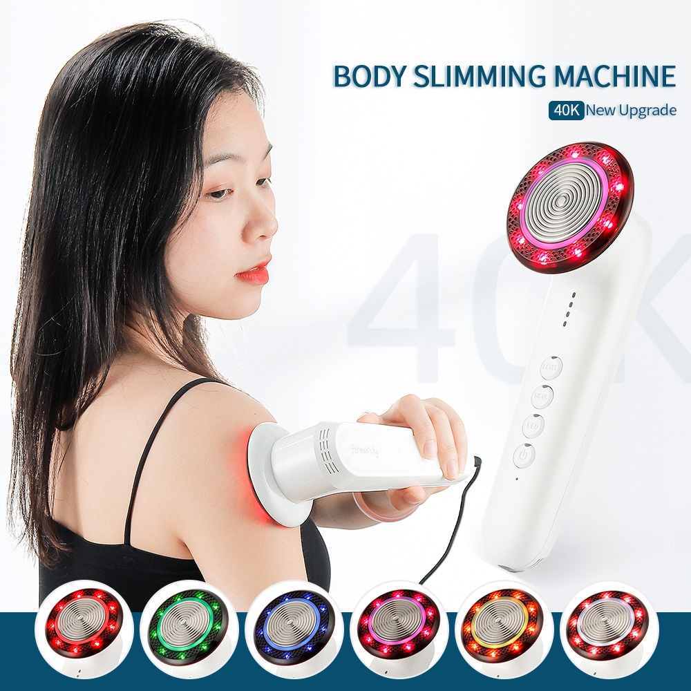 Máy Mát Xa Cơ Thể Giảm Béo Tích Hợp Đèn led 6 Màu 40k